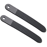 Mangobuy Tabla de snowboard Unión Lengua del dedo del pie Correas de escalera Negro El plastico 6.7 pulgadas para Tabla…